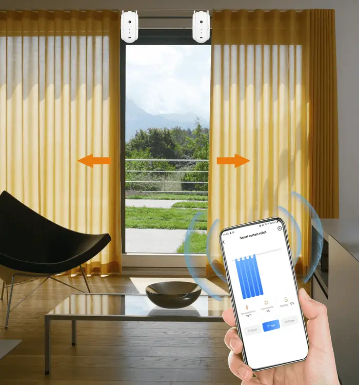 Motorized-Curtain-Selection