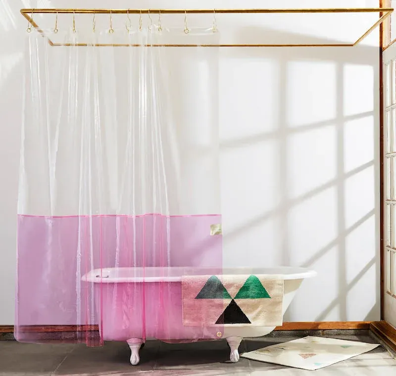 Transparent-Shower-Curtain