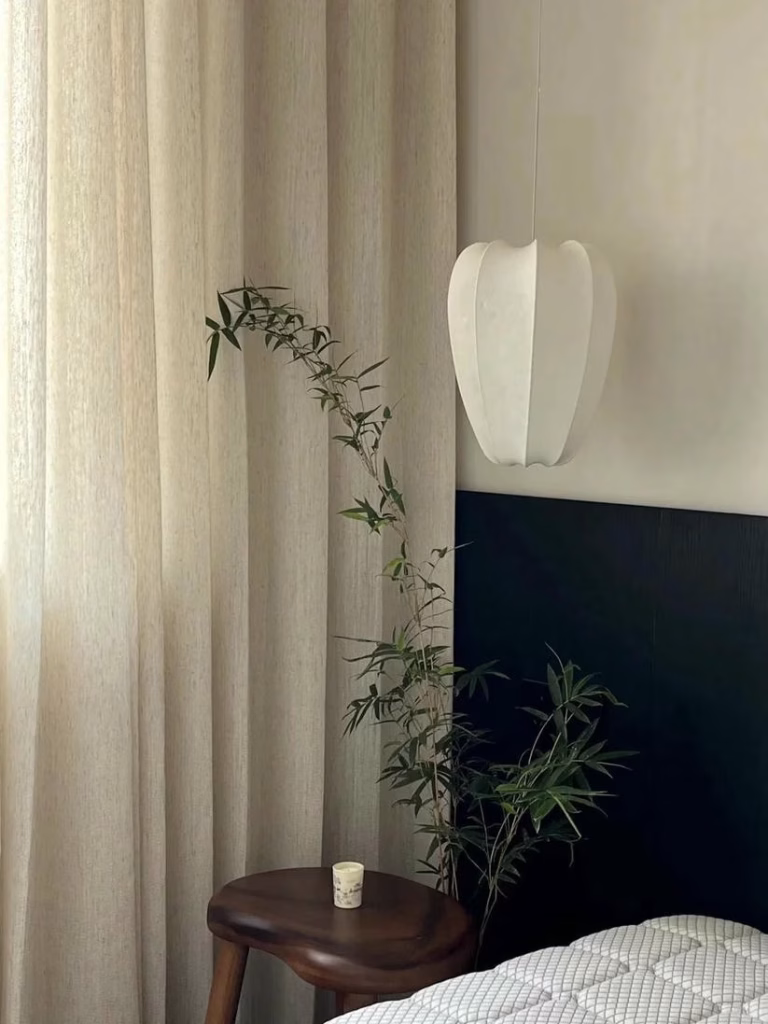 Linen-Wool Blend Linen Curtains