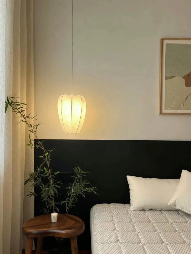 Linen-Wool Blend Linen Sheer Curtain