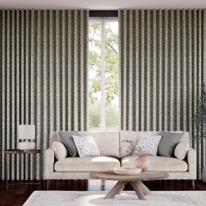 William Morris Willow Bough mink curtain