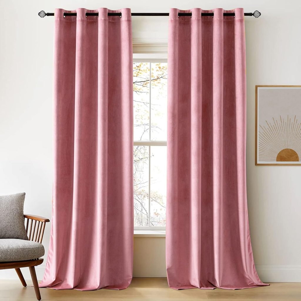 Woaboy Velvet Curtains