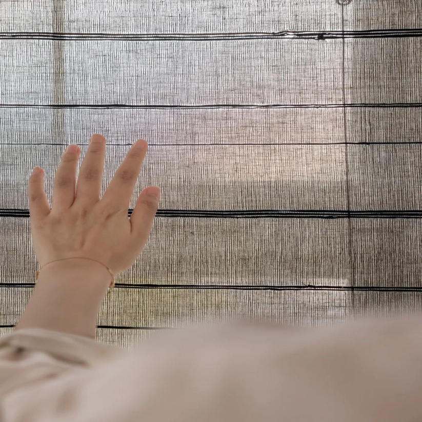 Ramie Bamboo Shades
