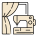 curtains stitching Icon