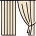 Silk Curtains Icon