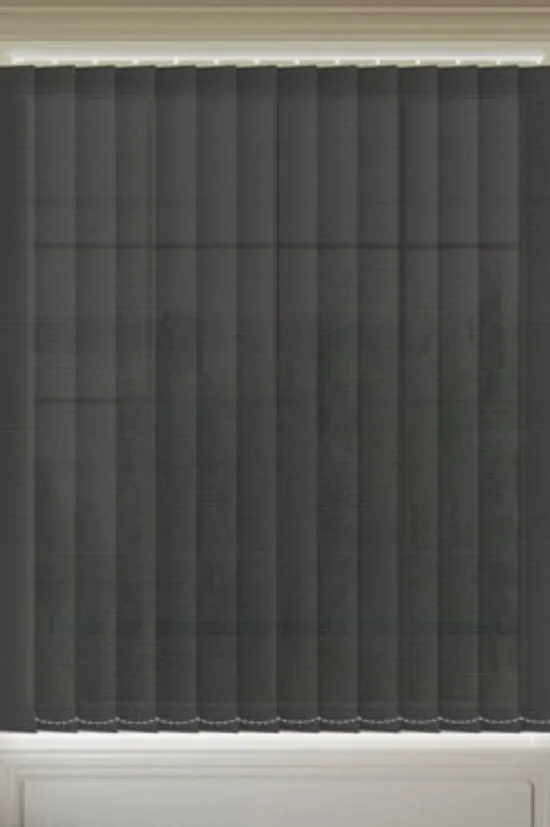 Black Vertical-Blinds