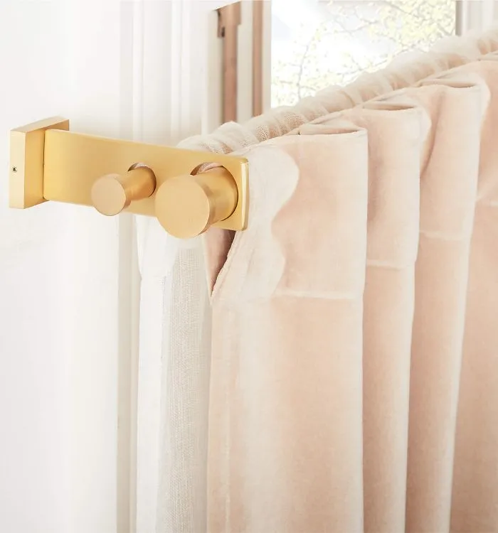 Golden Curtains Rods