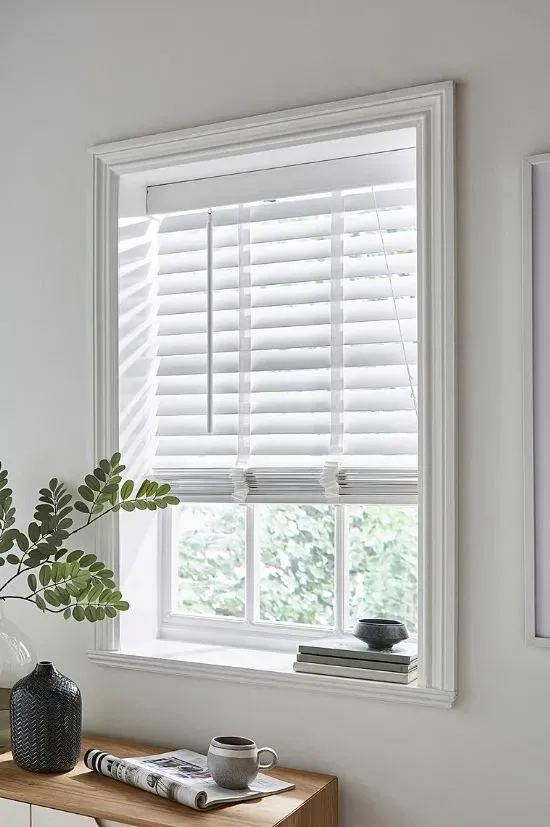 White Wooden Blinds