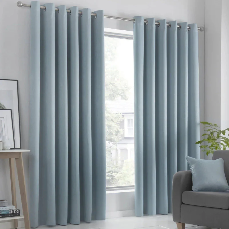 Blackout eyelet curtains Dubai