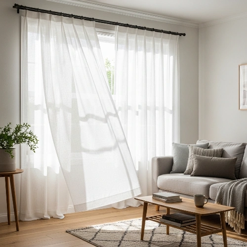 Sheer Living Room Curtains