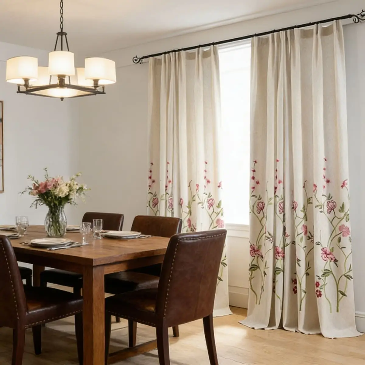 Floral Curtains Suppliers in UAE