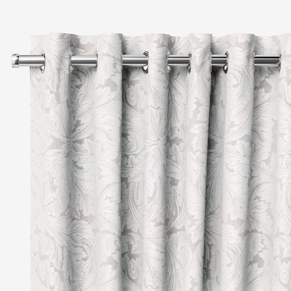 Acanthus Jacquard Ivory Curtains