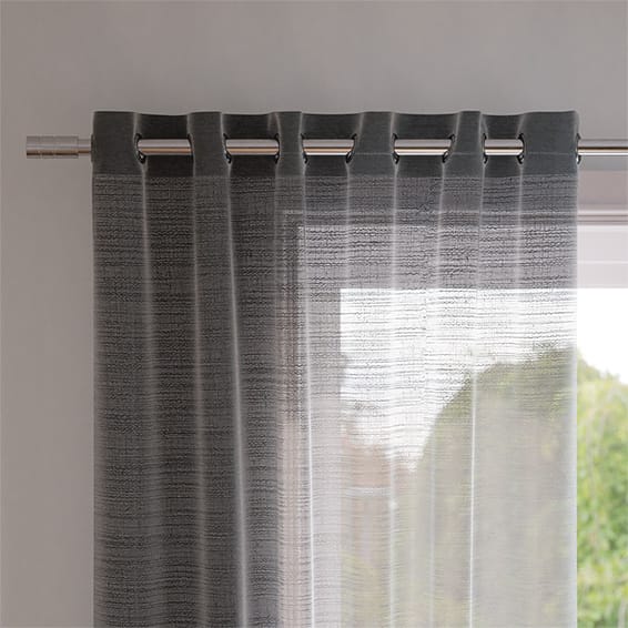 Aubade Sheer Slate Curtain