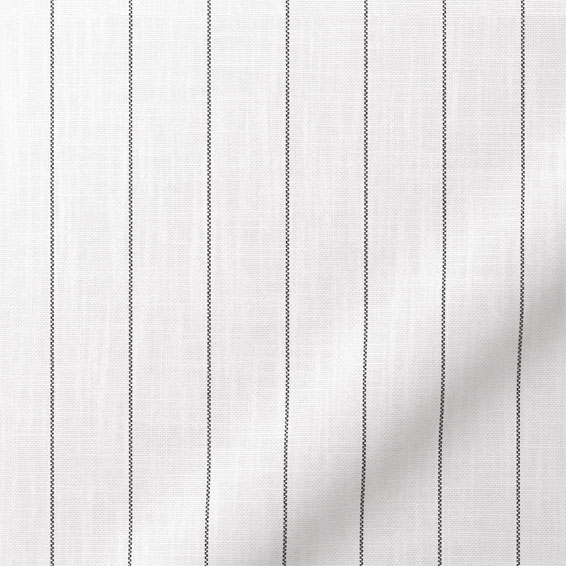 Cairo Stripe Parchment Curtains