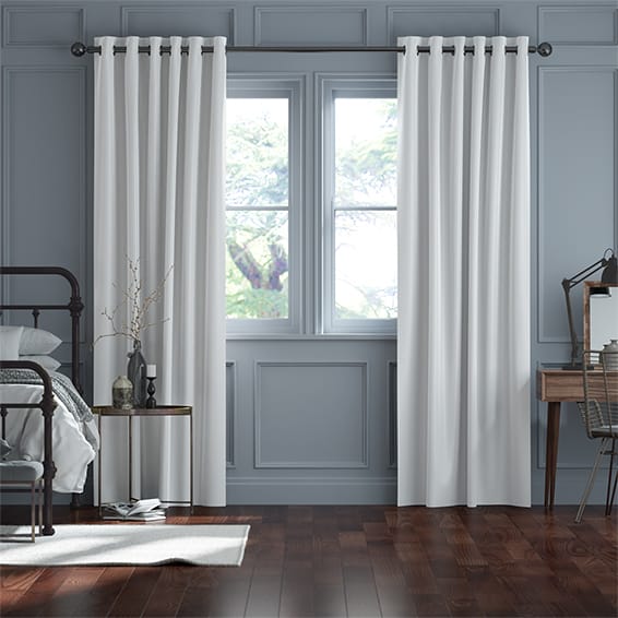 Felicity True White Curtains