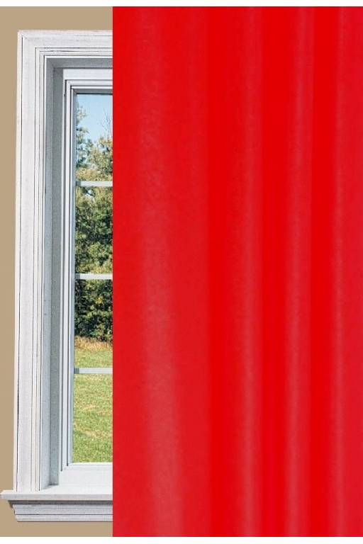 Gala cherry red curtain