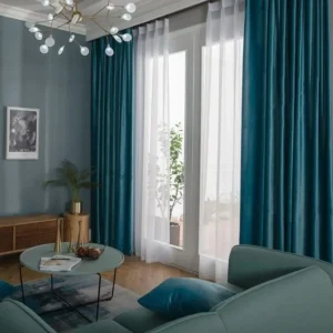 Green Luxury Curtain in Dubai for Villa