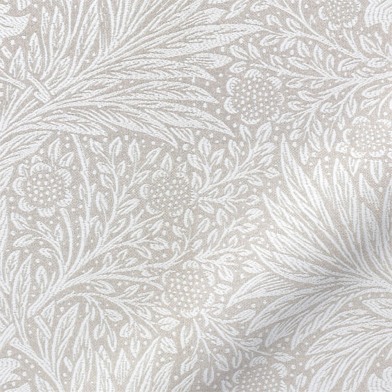 Marigold Jacquard Oyster Curtains