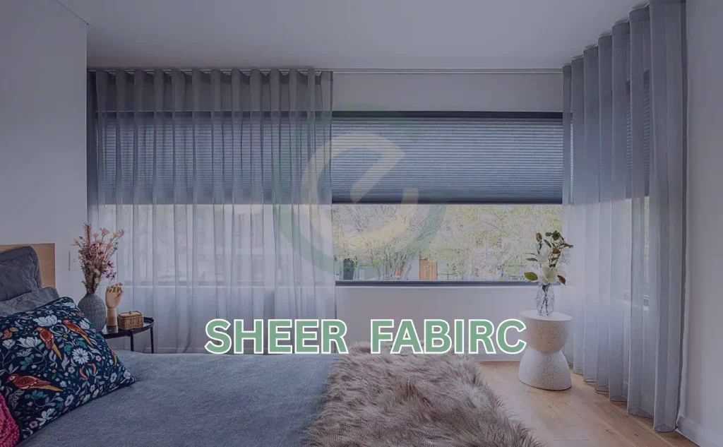 Sheer Fabric for Layered Curtains in Dubai