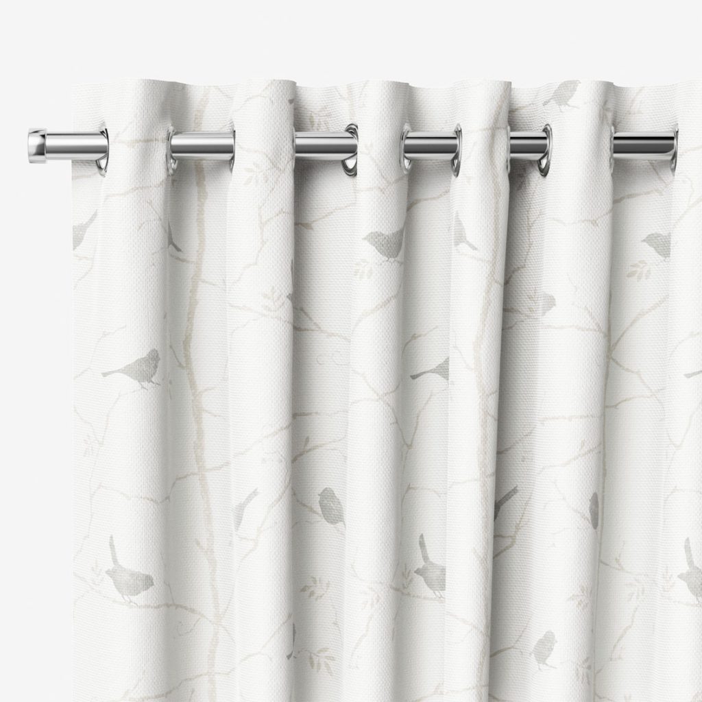 Springs Dawn Chorus Ivory Curtains
