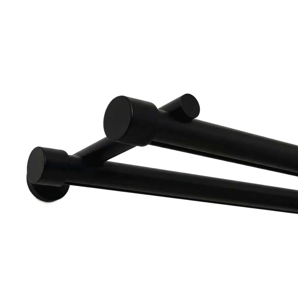 Darian Double Curtain Rod Set