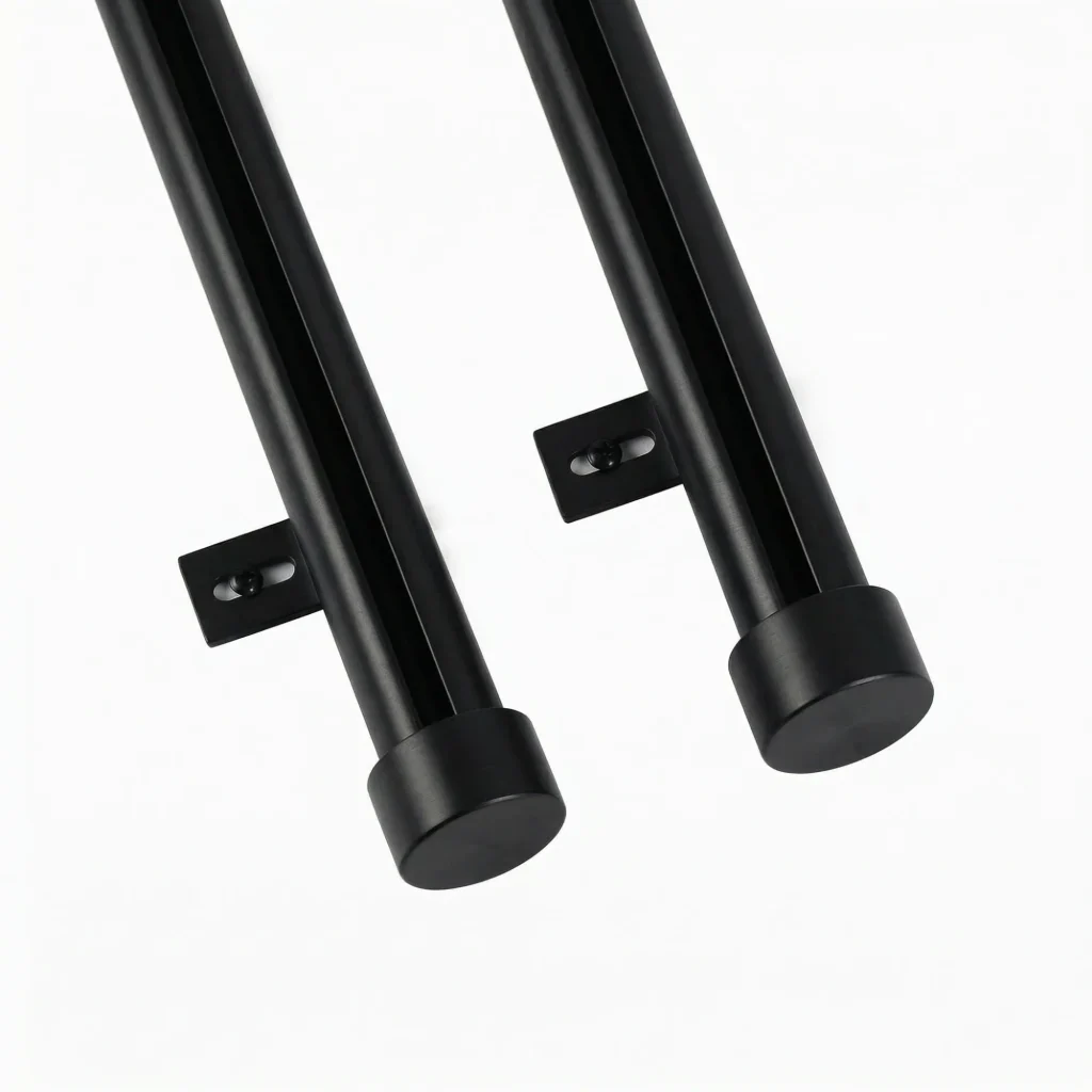 Darian Double Decorative Curtain Rod Set