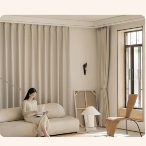 Amina Chenille Complete Blackout Custom Curtain
