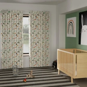 Forest Friends Unlined Curtain