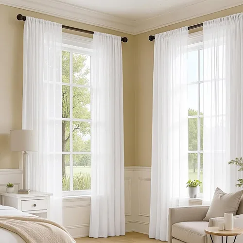 Bedroom Sheer Curtains
