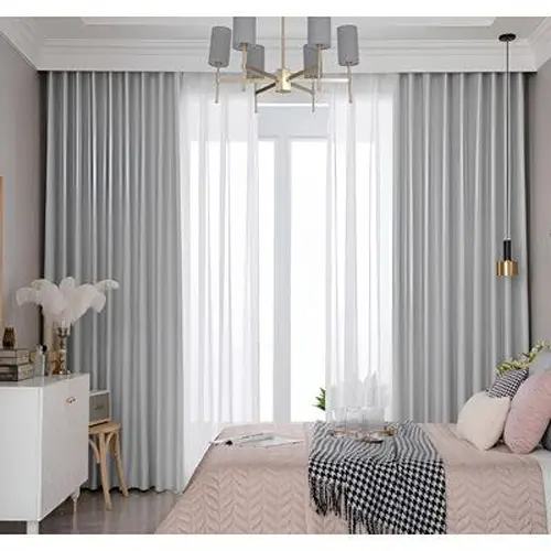 Bedroom Silk Curtains