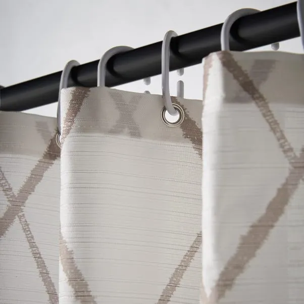 Zenith Berber Textured Shower Curtain - Image 2