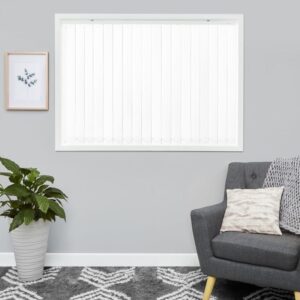 Blocks White Vertical Blinds