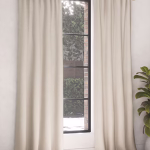 Brushed Multiway Beige Curtains