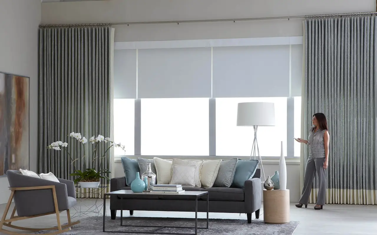 Buy Smart Motorized Curtains Dubai