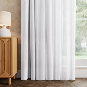Chevron Made to Measure Voile Curtains