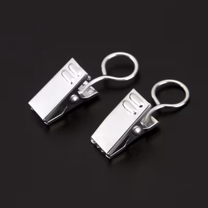 Closed-End Curtain Clips
