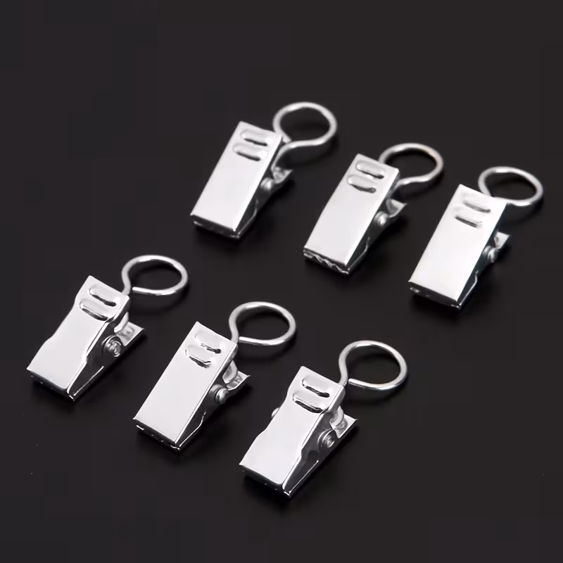 Closed-End Curtain Clips