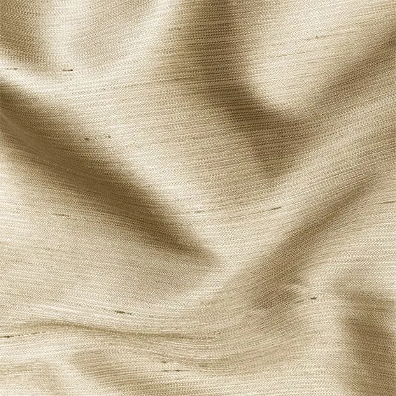 Textured Dupioni Silk Flax Curtains - Image 2