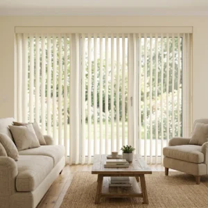 Faux Wood Vertical Blinds