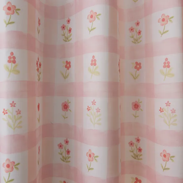 Floral-Gingham-Blackout-Eyelet-Curtain.webp