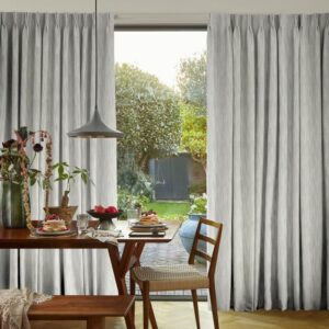 Flourish Silver Curtains