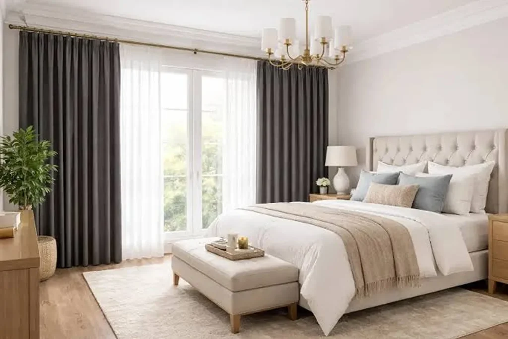 Get Custom-made Bedroom Curtains In UAE