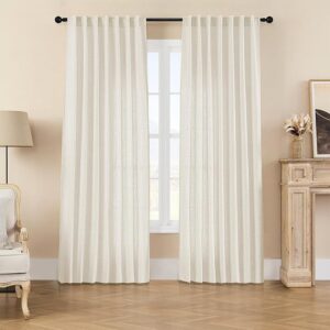Joydeco Custom Linen Light Filtering Curtain