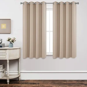 Joydeco Custom Textured Thermal Insulated Blackout Curtain