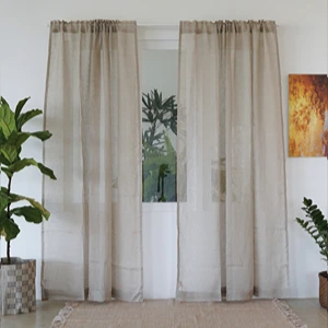 Linen Sheer Curtains