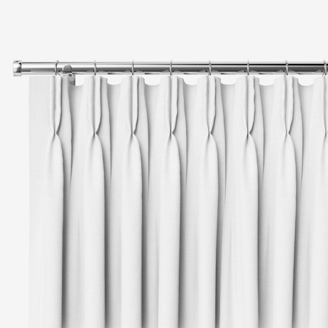 Linen White Curtains