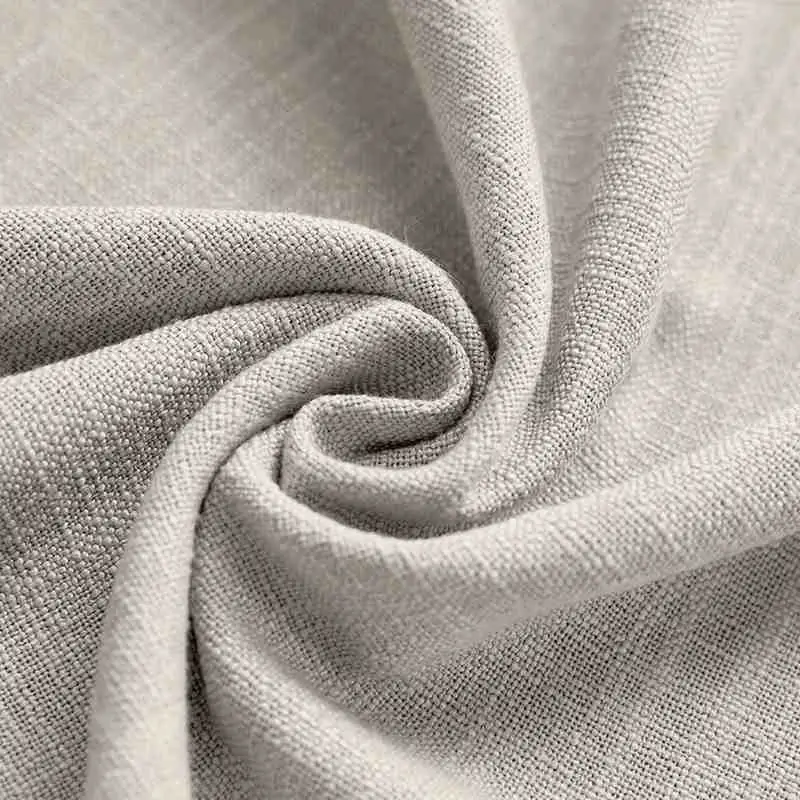 Linen with blackout lining