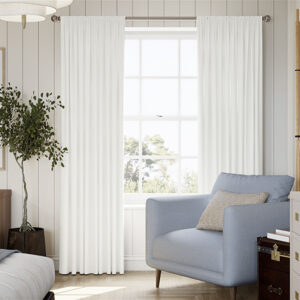 Mayfair White Curtains