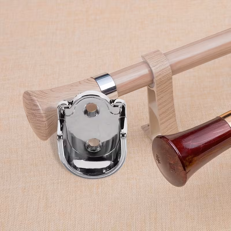Metal U-Shaped Curtain Rod Brackets