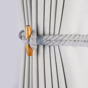 Minimalist Handmade Curtain Tieback